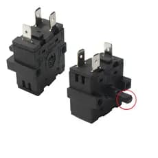 CHAVE SELETORA PARA FORNO ELETRICO- 16A 3 TERMINAIS 4 POSICOES (FZ31-10 GIRO DE VOLTA COMPLETA / 360°)