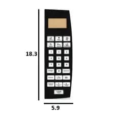 TECLADO MEMBRANA MICROONDAS PMS24