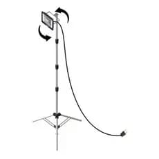 Tripé Reclinável C/ Holofote 50w Refletor Iluminação Led +