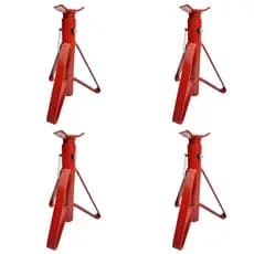 kit 4 Cavaletes Preguiça De Apoio Carros Até - 2 Ton. Cada