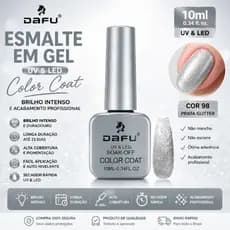 Esmalte Gel Dafu Color Coat Auto Nivelante Brilho Intenso 10ml