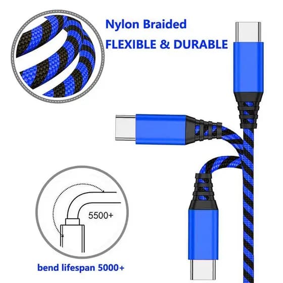 Cabo Carregador V8 Micro USB Celular Smartphone Samsung Motorola Android /2 Em 1 Carga + Transferência De Dados
