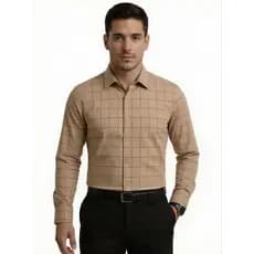 Camisa Social Masculina Manga Comprida Escritório Casual De Boa Qualidade Slim Fit Com Elastano
