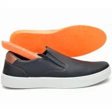 Tênis Slip On Masculino Várias Cores Calce Fácil Leve Confortável Antiderrapante Para Dia a Dia e Caminhada