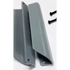Puxador De Porta Sanfonada Pvc Medabil Cor Cinza 1 - Par