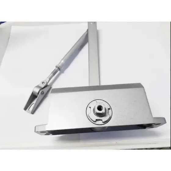 Mola Aérea Hidraulica Automatica Porta 45kg Prata, portas madeira, ferro ou aluminio