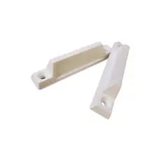Puxador Universal de Plástico Branco 10cm