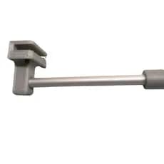 Suporte Porta Toalha Ajustavel Box De Vidro Sem Furo 75cm fosco