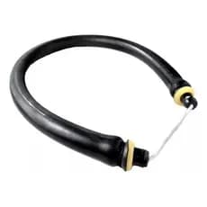 Borracha Elástico Inteiriço 16mm P/ Arbalete  50 - 100cm Elite Argos Shark River PK DiveCom