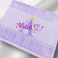 Toalha Personalizada Bordada Com Nome