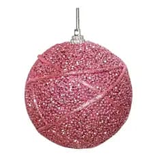Trio de Bola Decorada - 8cm Champagne