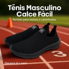 Tênis Ortopédico Masculino Corrida, Caminhada  Meia  Calce Fácil Esportivo Confortável 34 ao 44