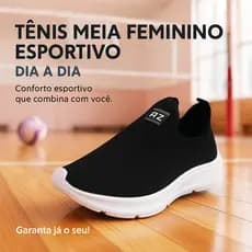 Tênis Feminino Esportivo - Conforto Esportivo Que Combina Com Você 34 ao 44 - Garanta já o Seu!