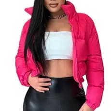 Jaqueta Puffer Feminina Bobojaco Estilo Blogueira Moda Estilosa