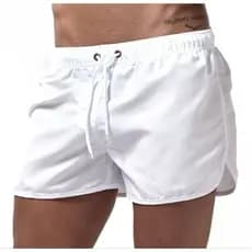 bermua curta masculina lisa praia piscina treino passeio confortável