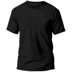 Camiseta Masculina Básica Sem Estampa Lisa Algodão