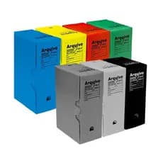 Caixa Arquivo Morto Plastico Polionda Polibras 360x135x252mm