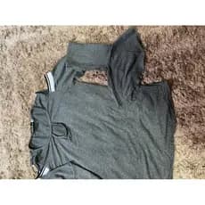 Camisa Manga Longa Flare Com Detalhe No Ombror