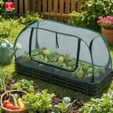 Pop Up Planta-Proteção Capa Inseto Pássaro Barreira Net Para Vegetais Frutas Flor Crescente Abrigo