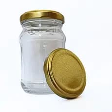 12 Pote de Vidro com tampa 180ml para Geléia Doces Artesanal