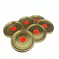 20 Tampas Compatíveis com Copo Americano 190ml Pudim no Pote, Sobremesas e Doces