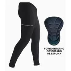 Calça Ciclismo Masculina BeFast Forro Espuma C/ 2 Bolsos Bike MTB SPEED Proteção UV conforto