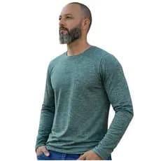 Camiseta Dry Fit Manga Longa Masculina Academia Fitness Treino