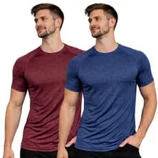 Kit 2 Camisetas Masculinas Dry Fit Treino Academia