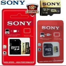 Sony cartão de memória de alta velocidade 1TB cartão flash micro sd para celular câmera video game pc drone