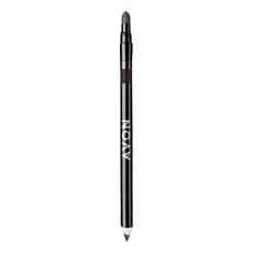 Lapis Para Os Olhos 2 Em 1 Esfumador Avon 1,1g Marrom Intenso Fosco