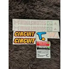 kit adesivos minas motos / circuit/w./t./advertência original