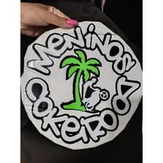 Adesivo Meninos do Cokeiro - Tanque de Moto, Capacete,etc