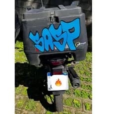adesivo do SASP-para motos,capacetes,bike etc..