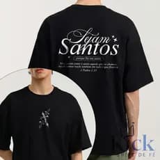 Camiseta Unissex Cristã Sejam Santos - 1 Pedro 1:15