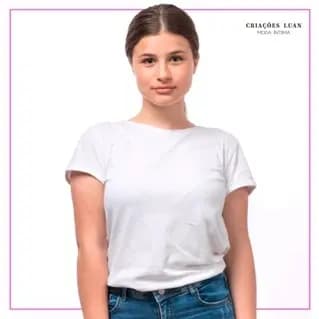 blusa feminina camisa feminina - roupas femininas - manga curta várias cores- camiseta feminina