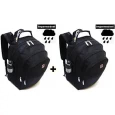 Kit 2 Mochilas Viagem Impermeável Reforçada