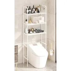 Prateleira Rack Organizador Lavanderia Banheiro Estante Móvel