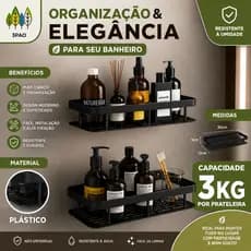 1/2 Peças Suporte De Shampoo Organizador Alta qualidade Prateleiras De Banheiro Sem Furo Premium