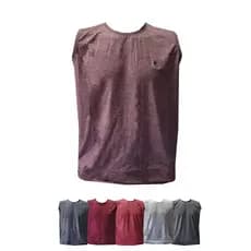 Regata masculina lisa mescla tecido mouline elastano malha fria muscle tee