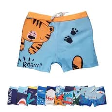 Sunga infantil bebê estampado cordão interno 1 à 2 anos praia piscina
