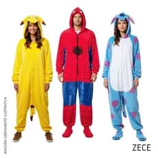 Pijama adulto unissex kigurumi fantasia peluciado cosplay inverno homem aranha