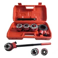 Kit Tarracha Cossinete 3/4 1/2 1 Pol Femea Para Fazer Rosca Manual Tarraxa Cano Tubo Metal Galvanizado Ferro Ferramentas