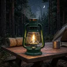 Lampião Ornamental Camping Querosene