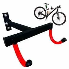Suporte para guardar bicicleta - Suporte De Parede Horizontal Universal Para Bike Speed Preto