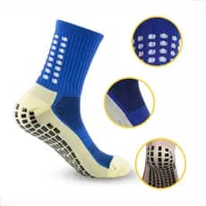 Meia Esportiva Antiderrapante Meiao Futebol Adulto Profissional De Algodão Silicone Meião Basquetebol Sports Unissex Soc