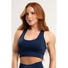 Top Liso Reforçado Nadador Sem Bojo Fitness Roupa Feminina Ginástica Crossfit