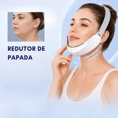 Massageador Facial Redutor de Papada Aparelho eliminador de Papada pele firme massagem facial