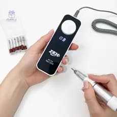 Lixadeira Motor profissional para unhas de Gel, fibra de vidro, 35000rpm, ZEM