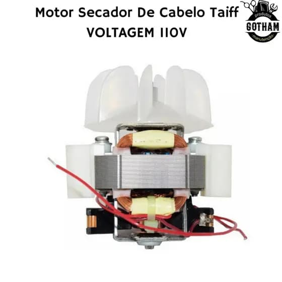 Motor Secador De Cabelo Taiff Titanium 2300w VOLTAGEM 110V