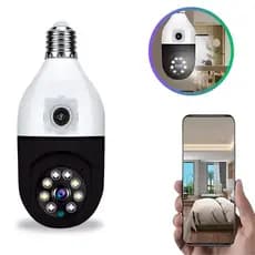 CAMERA LAMPADA ROBO IP 2 LENTES